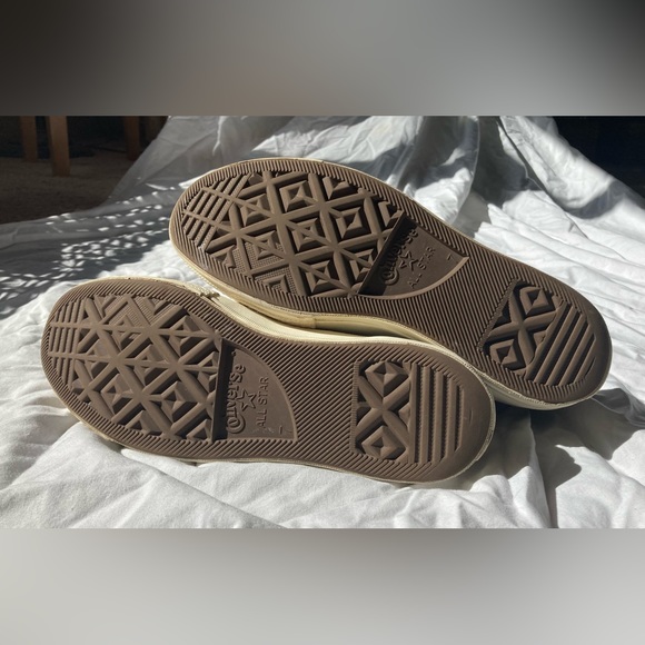 Converse x Comme des Garçons collab black high tops men’s 7 women’s 9 - Picture 3 of 7